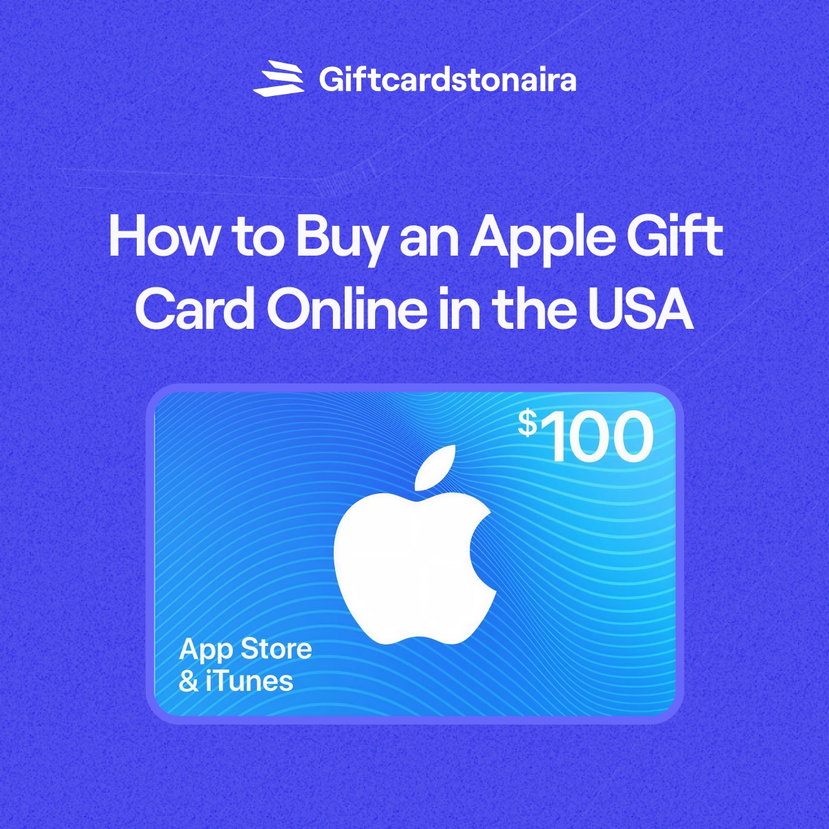 How to Buy Apple gift card online in USA