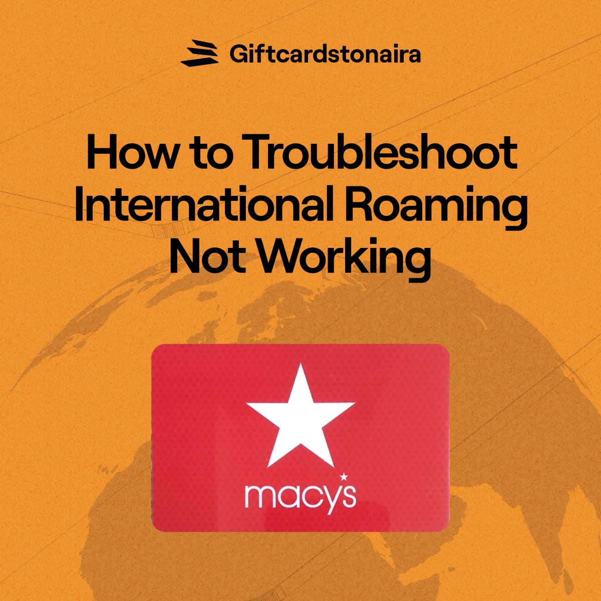 How to Troubleshoot International Roaming not Working