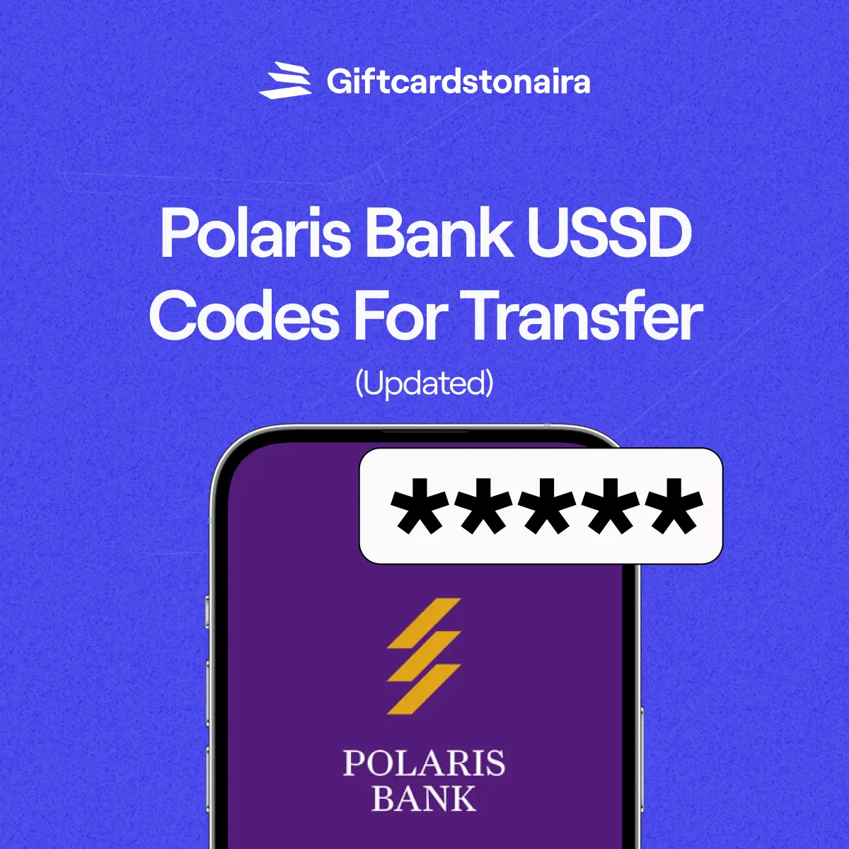 Polaris Bank USSD Codes For Transfer