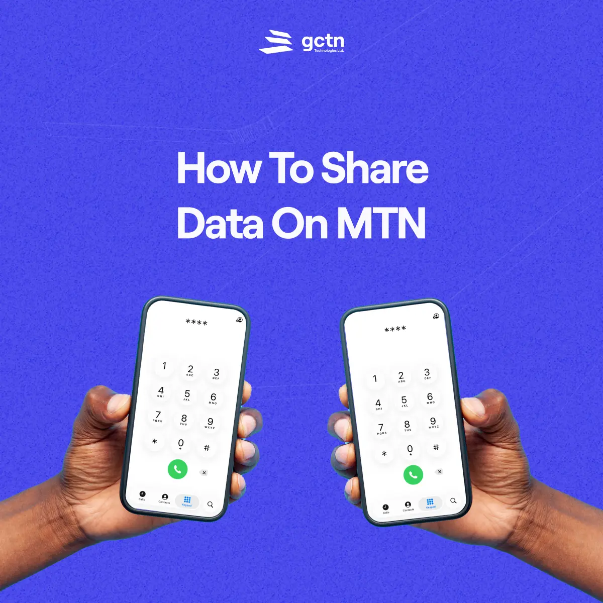 How to share Data on MTN
