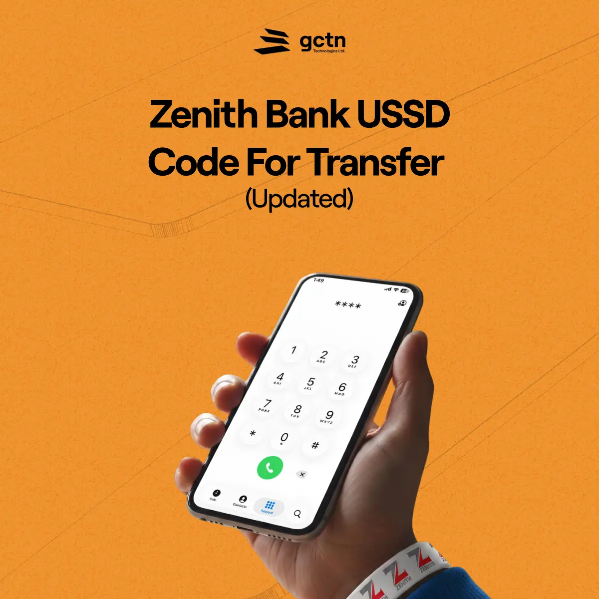 Zenith bank ussd code for Transfer